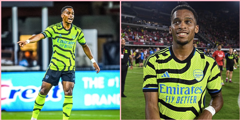 Timber đã có 1 màn ra mắt hoàn hảo với Arsenal Timber đã có 1 màn ra mắt hoàn hảo với Arsenal