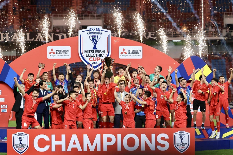 Rõ số tiền thưởng cực khủng của ĐT Việt Nam sau chức vô địch AFF Cup 2024